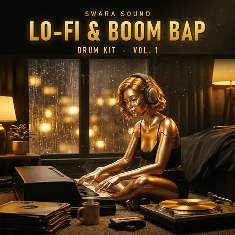 Lo-fi & Boom Bap Drum Kit cover